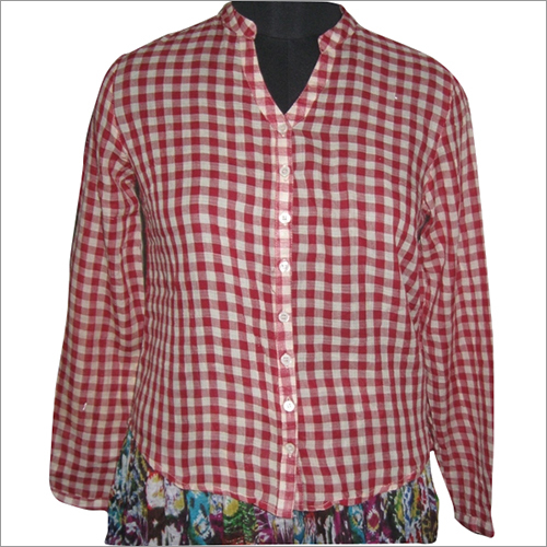 Ladies check shirt