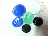 Multi color pebble stone