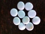 White color pebble stone