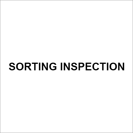 Sorting Inspection Service