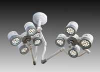 Led O.t. Lights - Aluminum, 21" Dome, 60-75 Leds, 115000-180000 Lux Output | 360â° Rotation, Adjustable Intensity, Ce Certified, Sterilizable Handle