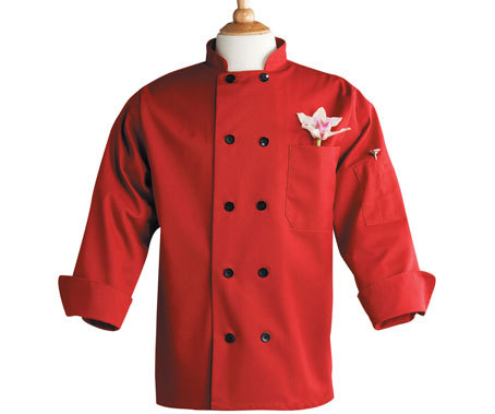 white chef coat