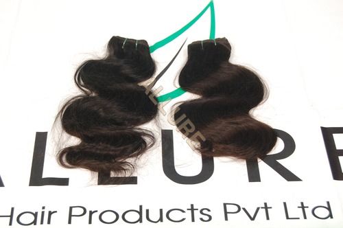 Natural Black & Natural Brown Wavy Hair Extension