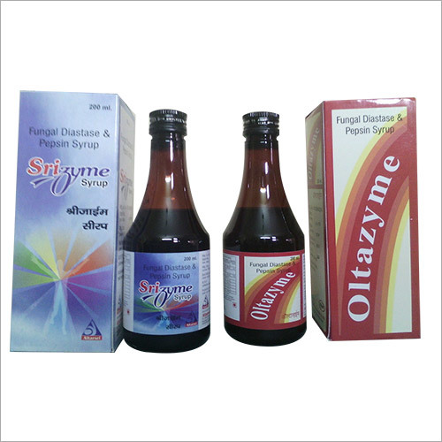 Fungal Diastase With Pepsin Syrups