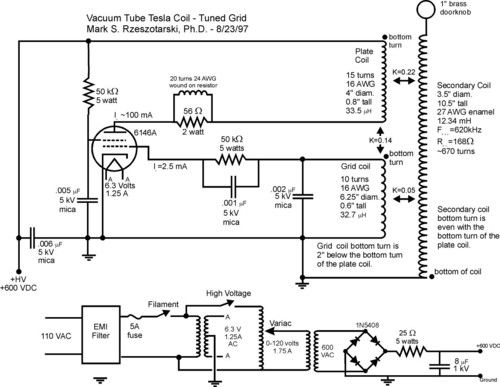 Tesla Vacuum Tubes (a to d Each)