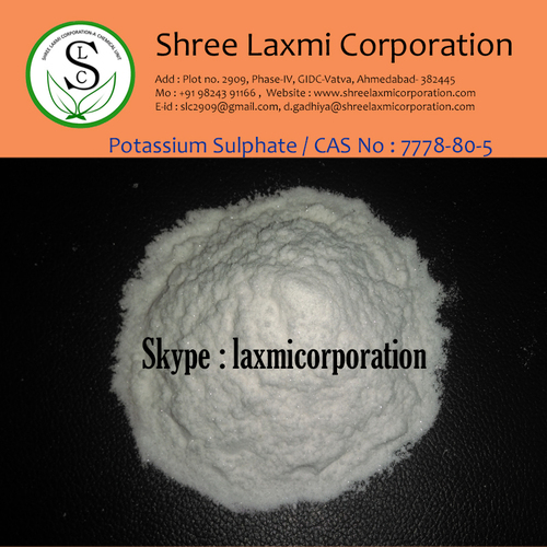 Potassium Sulphate White Powder 99%