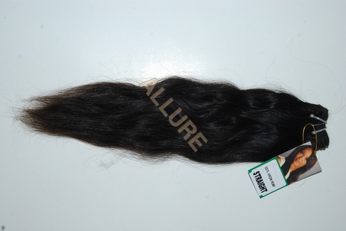 Natural Black & Natural Brown Virgin Straight Human Hair