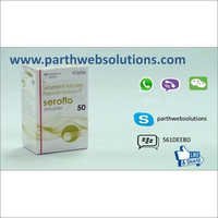 Seroflo Inhaler - Salmeterol & Fluticasone Liquid Dropshipper | Asthma Treatment, Anti-inflammatory Action, Adult Dosage Guidelines, 50 Doses, Storage In Dry Place