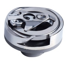 JZ-10080, 253 - Metal, 2.5X2.5 Inches, Chrome Finish | Easy Use, Durable Design, Precise Sewing, Smooth Operation