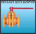 Cast Iron Lined Ball Valve