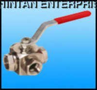 S.S. Three Way Screwed End / Flanged End