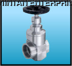 SS Gate Valve Screwed End