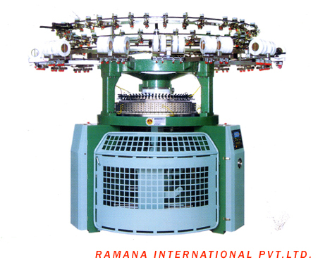 Interlock Rib Knitting Machine
