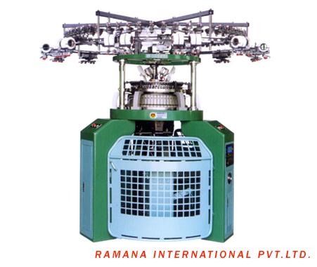 Single Jersey Circular Knitting Machine - Premier-Grade Metallic Components, 30"-38" Cylinderia Guage, 18G-36G, 72F | Durable, High Efficiency, Low Maintenance, Easy Installation, Versatile