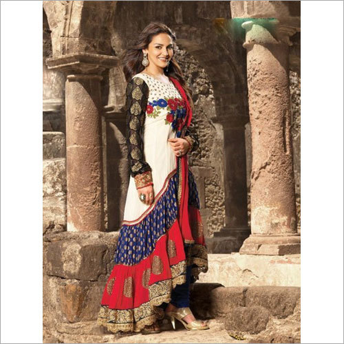 Anarkali Hand Embodry Suit