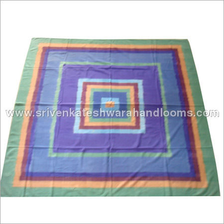 Cotton Handloom Woven Warp And Weft Bed Spread