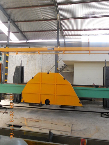 Single Blade Granite Block Cutter Machine