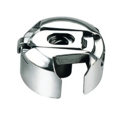 JZ-10343 - Metal, 2x2x1 Cm, Chrome Finish | Easy Use, Durable, Precise Stitching, Clockwise Rotation, Thread Capacity 100M
