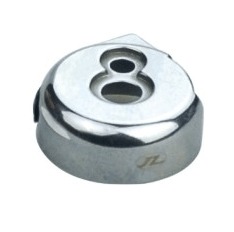 JZ-10351 - Stainless Steel, 25Mm Diameter x 10Mm Height | Durable, Corrosion-Resistant, Numbered, Polished Finish