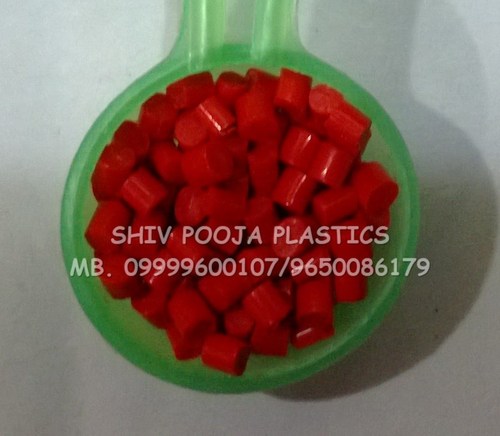 Recycled Red Abs Granules - Grade: Industrial Grade