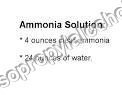 AMMONIA SOLUTION AMMONIA SOLUTION