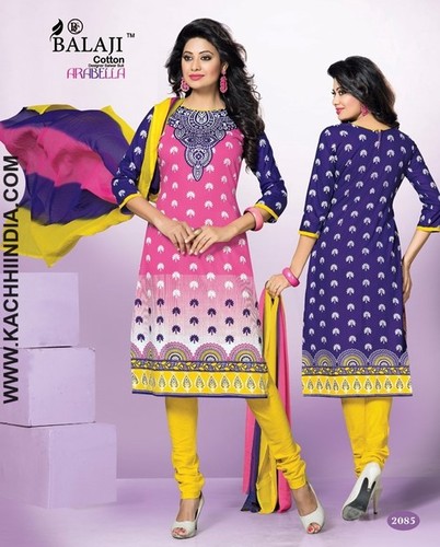 COTTON PRINTED DRESS MATERIAL