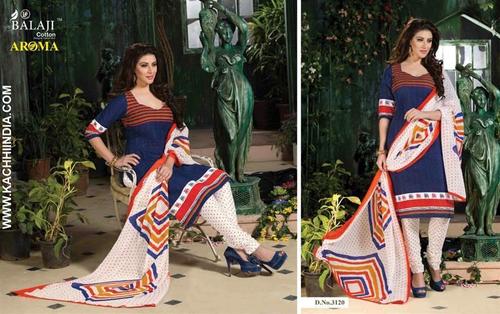 Cotton Printed Salwar Kameez - Digital Print, Variable Dimensions | High Colorfastness, Comfortable Wear, Durable Fabric, Stylish Design, Vibrant Prints