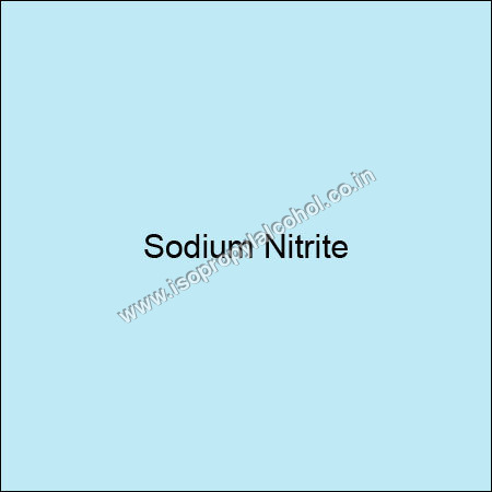 SODIUM NITRITE SODIUM NITRITE
