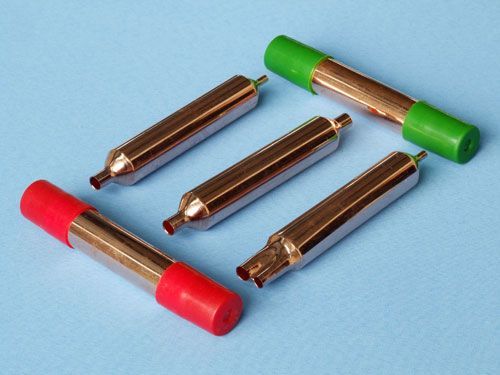 Copper capped filter drier (refrigerator filter drier air conditioner filter drier)