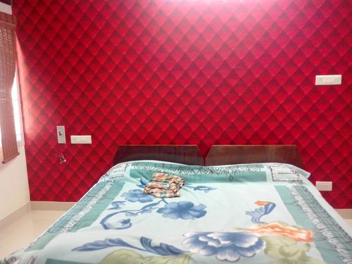 Cushion Texture Wallpaper - Non-Woven, 57 Sqft | Moisture-Proof, Smoke-Proof, Easy to Clean, Classic Style