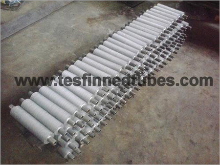 Silver Helical Tension Wound Fin Tubes