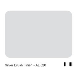 Silver Brush Finish