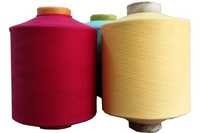 Spun Dyed Yarn - Cotton Polyester Blend, Red, 10-40s Ne | Long-lasting Shine, Fine Finish, Low Shrinkage, Durable
