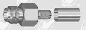 SMA female crimp connector for LMR 200 cable