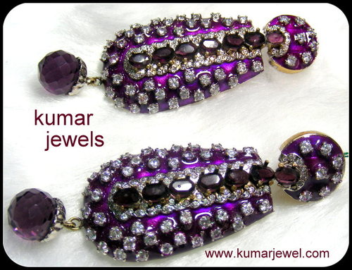 Purple color danglers