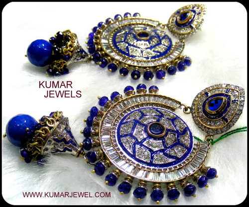 Vintage Beaded Earring