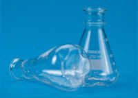 Baffled Flask - Borosilicate Glass, 0.5l/1l/2l Capacity | Enhanced Aeration, Improved Mixing, Robust Design For Laboratory Use