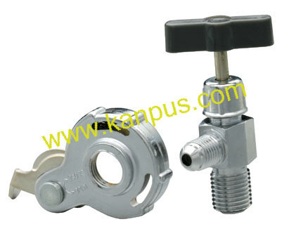 Can Tap Valve for Refrigerant Cylinder (Opening Valve) CT-337 - Metal, Adjustable Design for Refrigerant Access, Durable Build, Compatible with Various Cylinders
