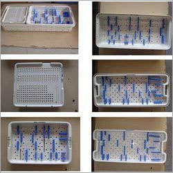 Autoclavable Plastic Sterilization Trays