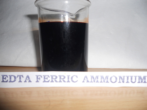 Ferric Ammonium Edta Solution Cas No: 21265-50-9.