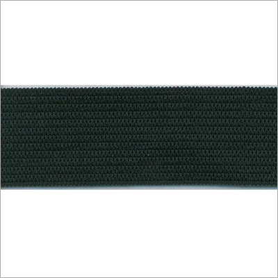 Black Knitted Elastic Tape