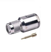 TNC male clamp connector for LMR 400 cable