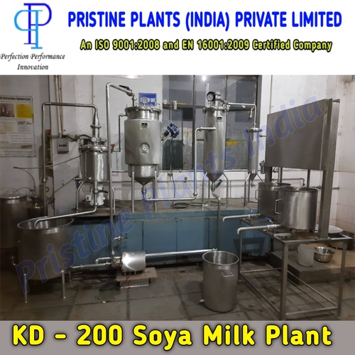 KD 100 Soya Milk Extraction Plant