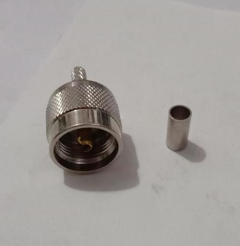 Uhf Male Crimp Connector for Lmr 200 cable