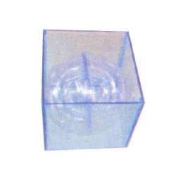 Combination of Cube and Sphere (Transparent)