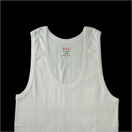 Mens Skinny Fit Rib Vest