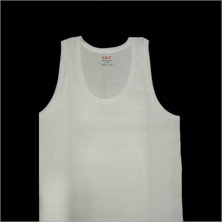 Mens Fitted Rib Vest