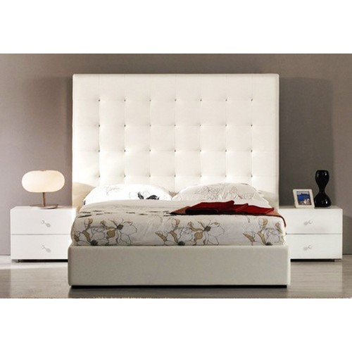 Pure White Double Bed