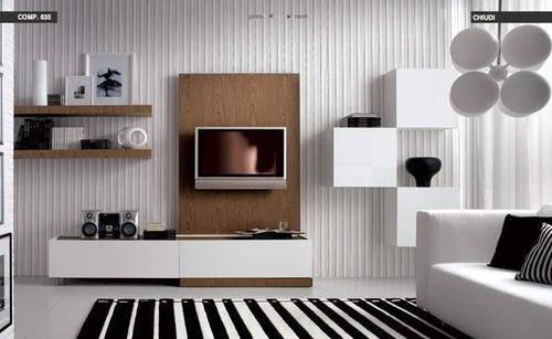 Modern LCD Wall Unit