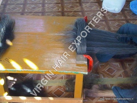 synthetic hair extensions